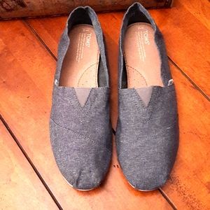 NEW | TOMS | MEN'S CLASSIC SLUB CHAMBRAY | SIZE 12